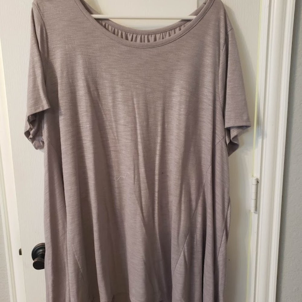 Lane Bryant Light Purple Shirt